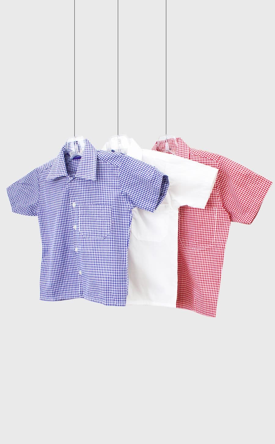 Boys Shirts Plain 10-18