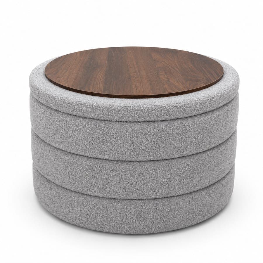 Boucle Multi Storage Table Lg