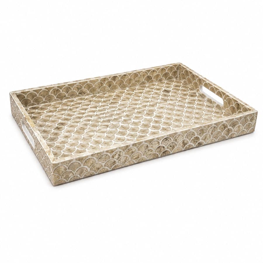 Gold Lapiz Pearl Tray