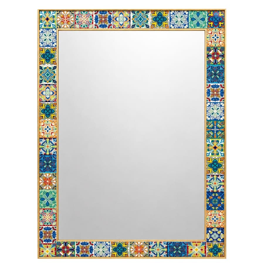 Printed Frame Mirror Lg