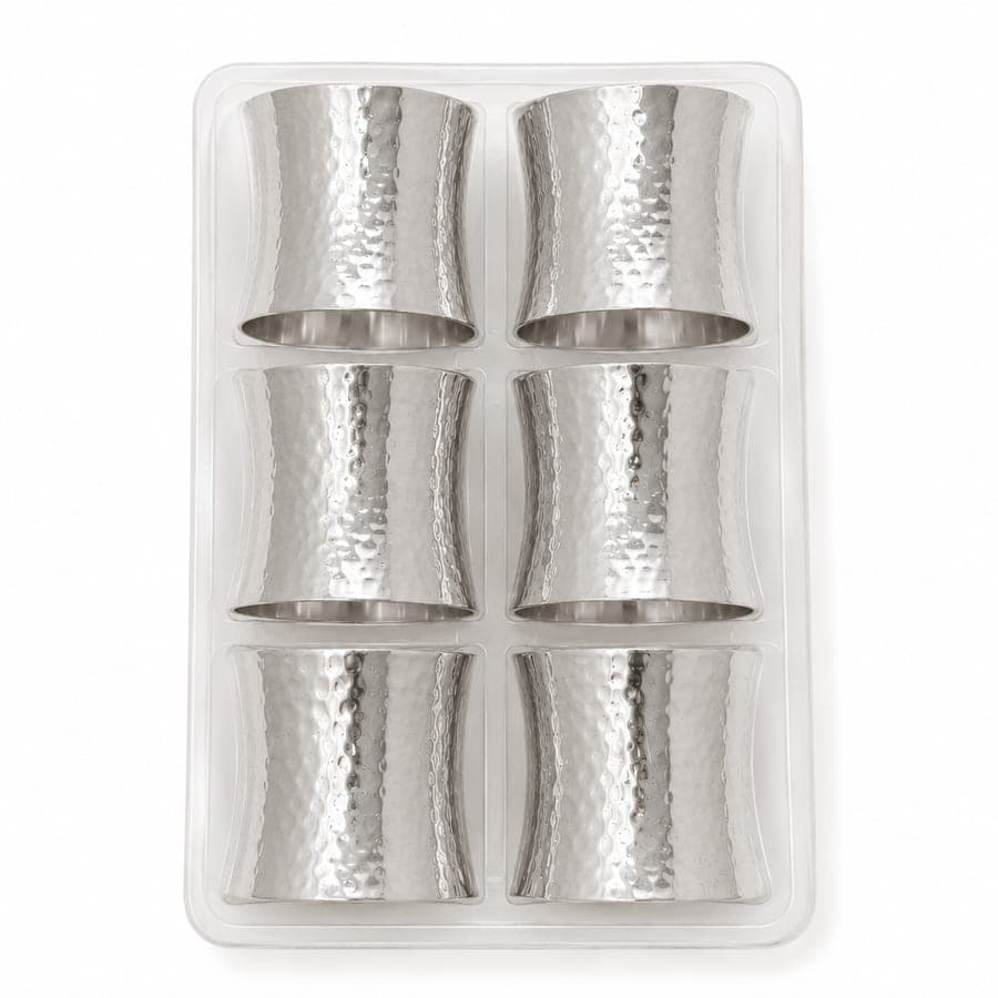 Hammered Napkin Rings