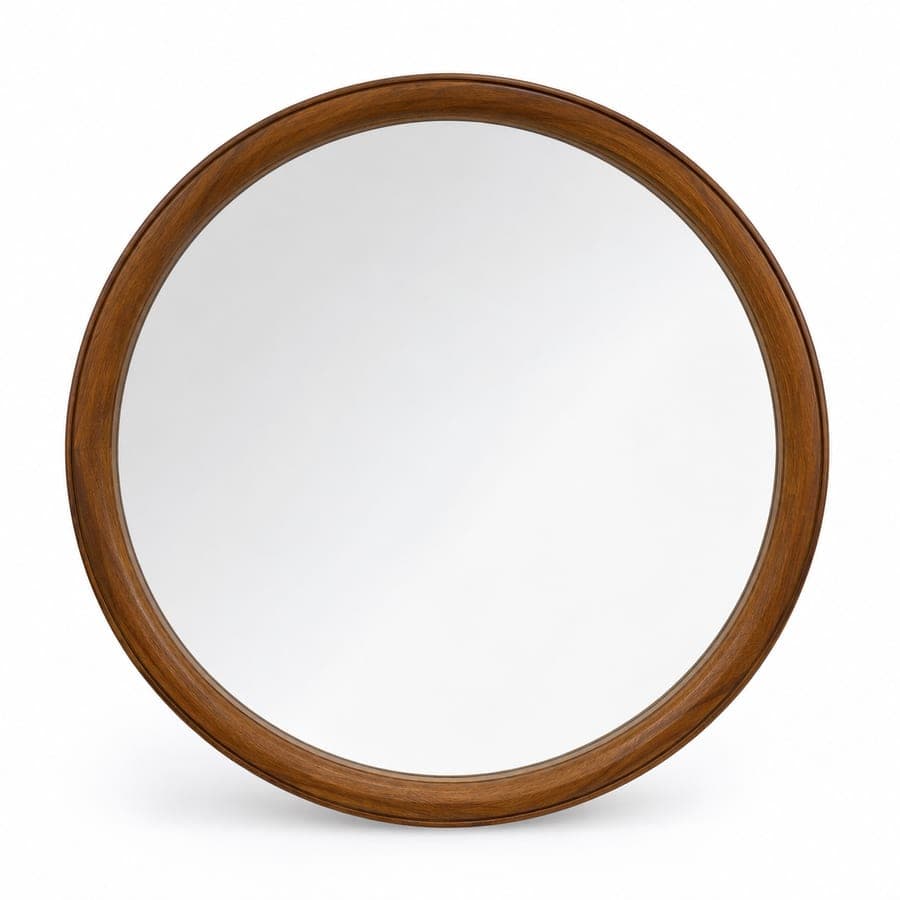 Organic Round Mirror