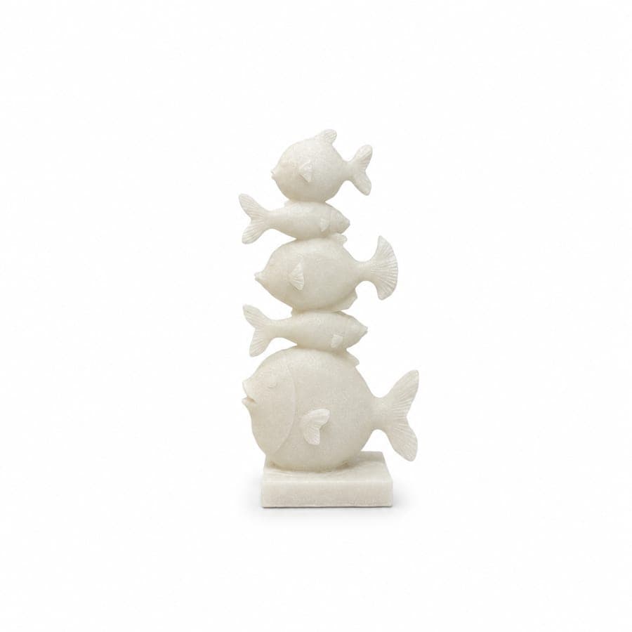 Sand Stone Stacking Fish