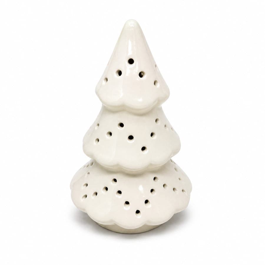 Ceramic Christmas Tree W/Light