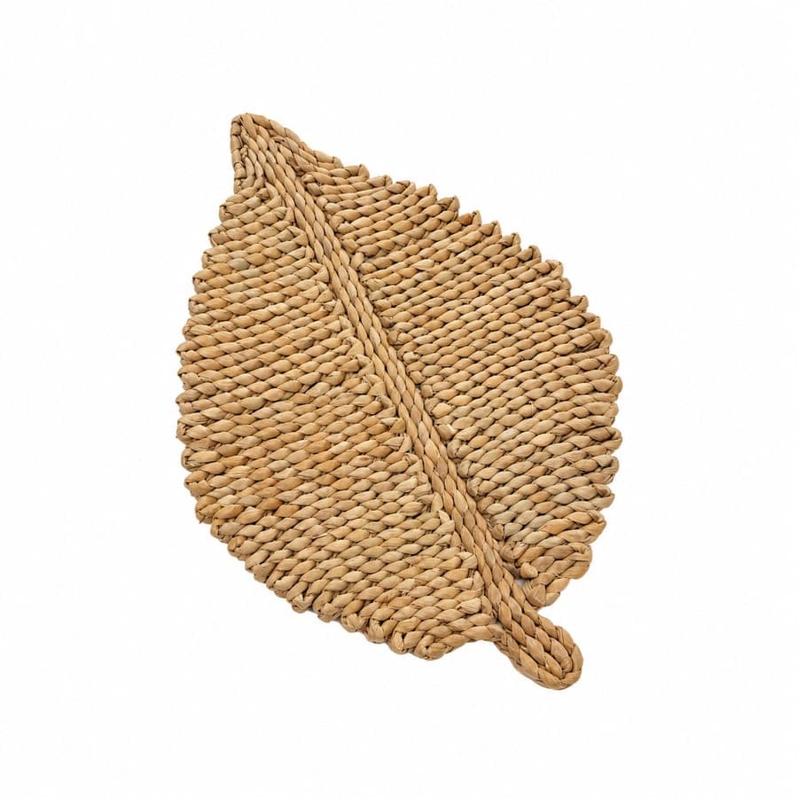 Woven Leaf Placemat Sm