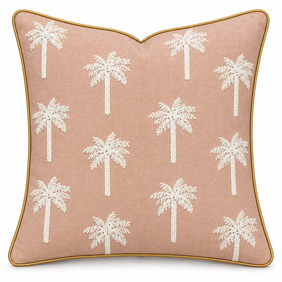 Small Palm Tree Cushion Cover