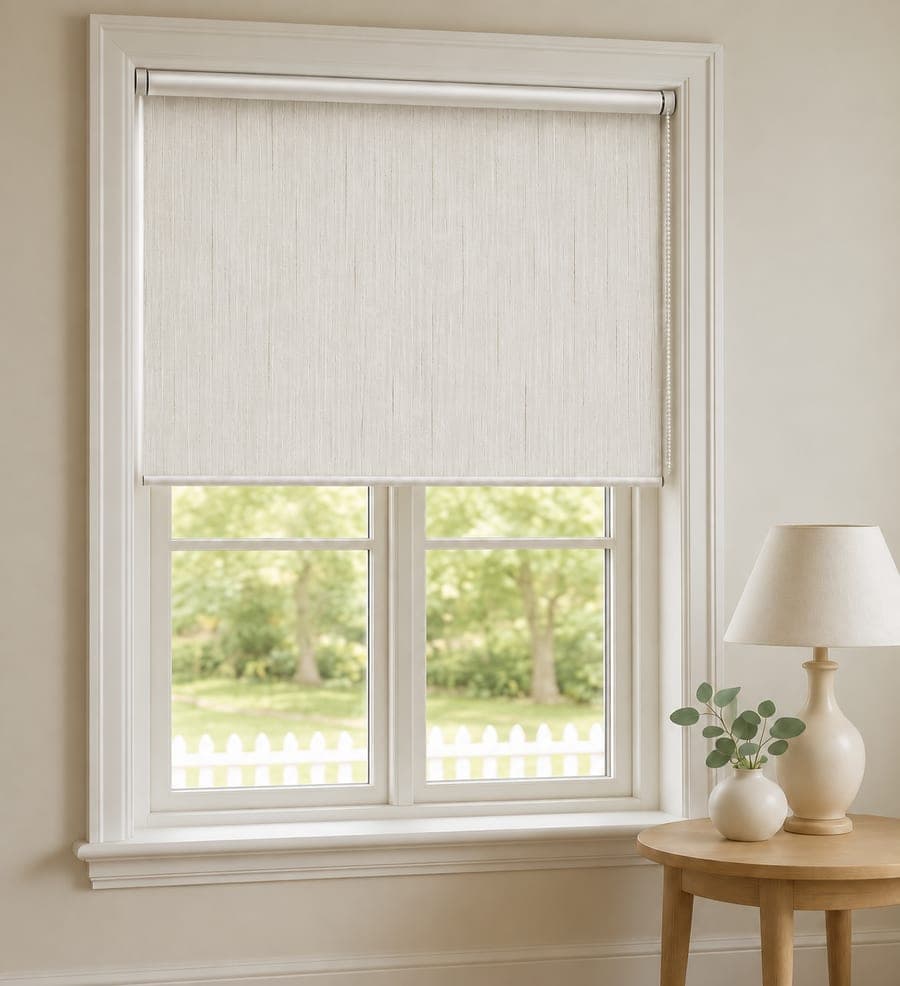 Linen Block Out Blind 24″ W
