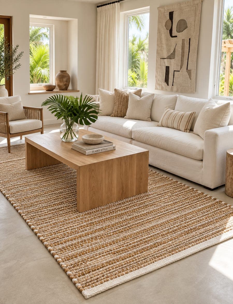 Jute Cotton Rug