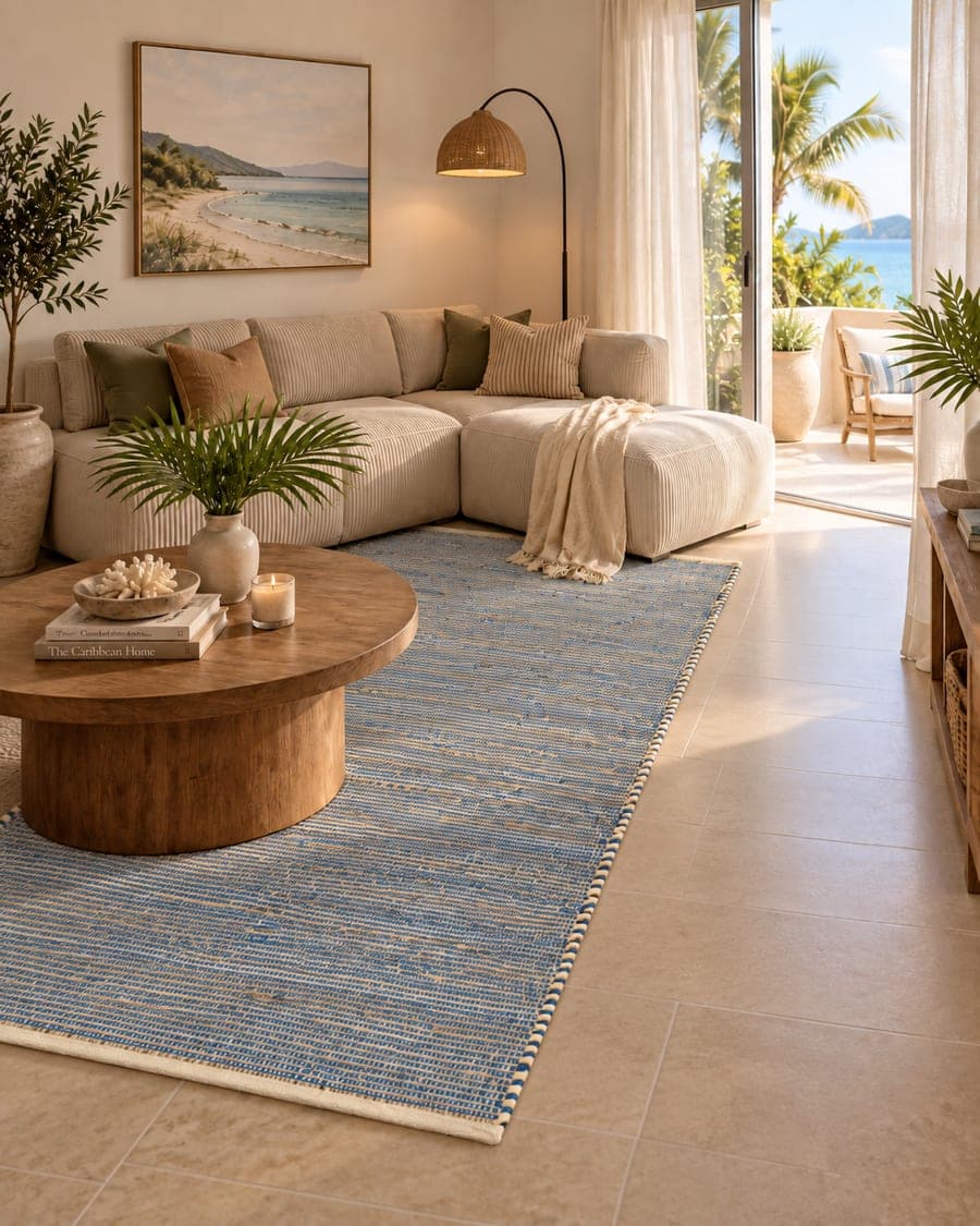 Jute Cotton Runner