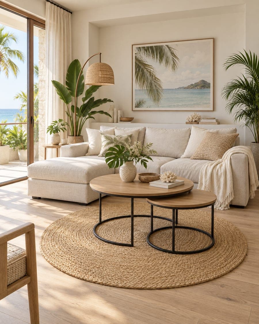 Jute Round Rug