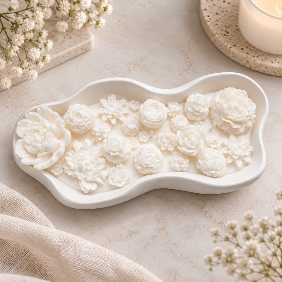 Flower Pond Candle