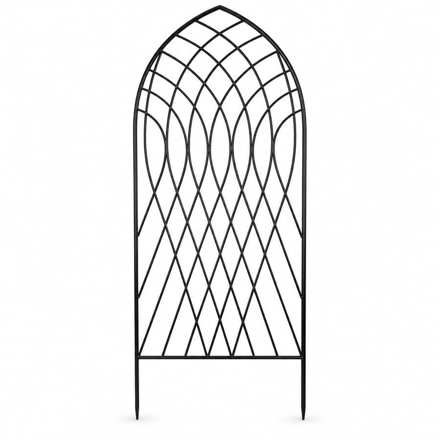 Arched Metal Garden Trellis