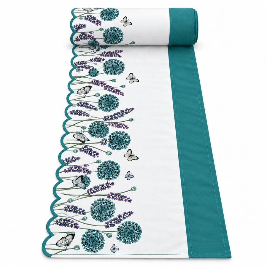 16'' Floral Garden Valance