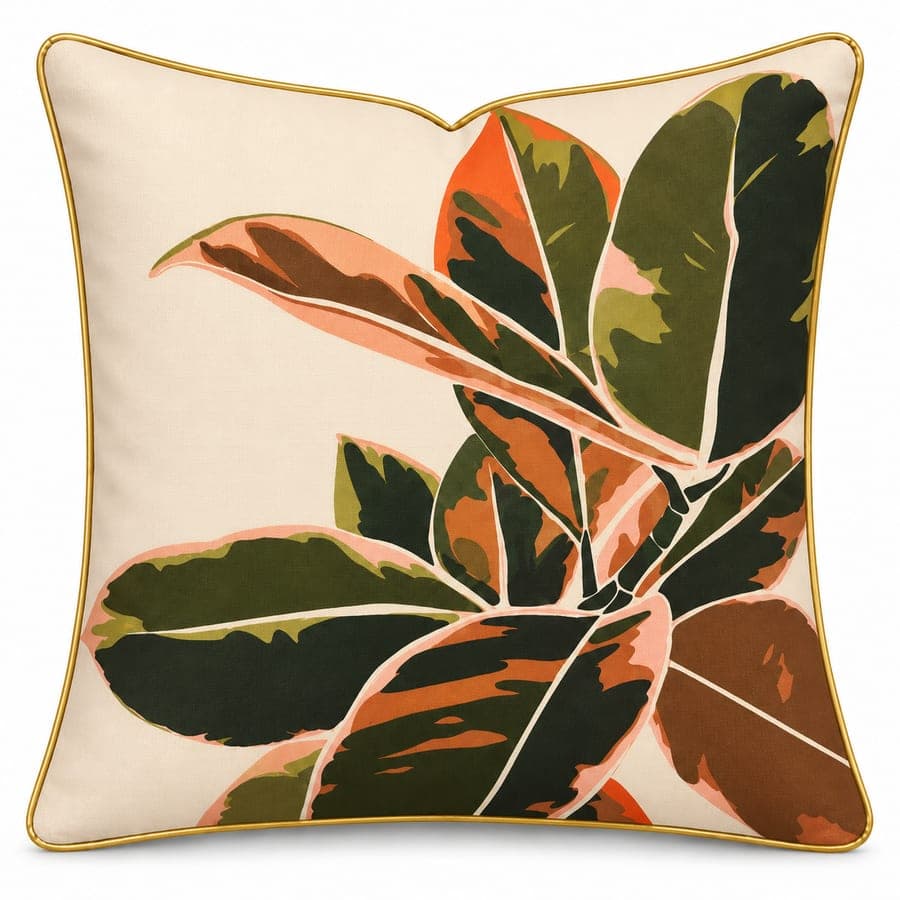 Peach Croton