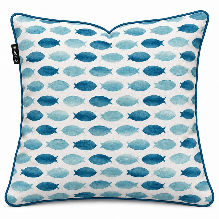Friendly Fish Cushion Cover