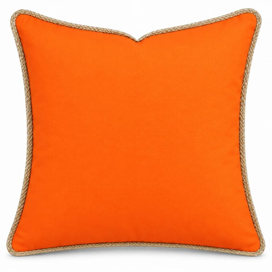 Cotton Cushion Covers W/Jute T