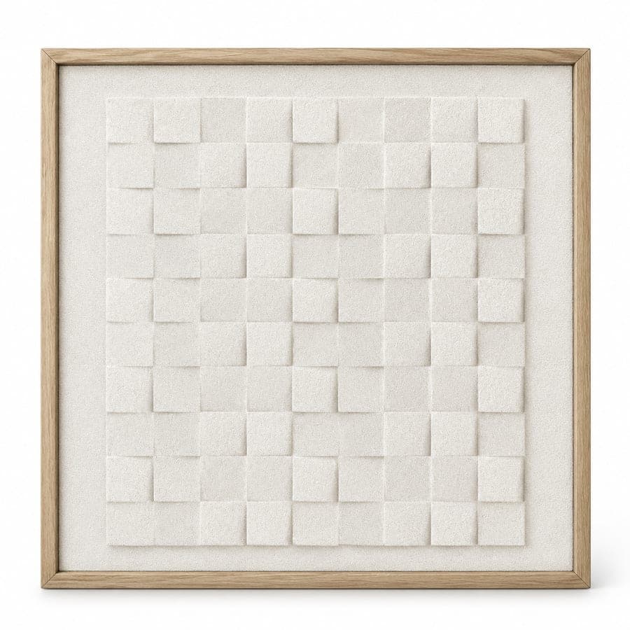 Geometric Relief 3D Art (Sm)