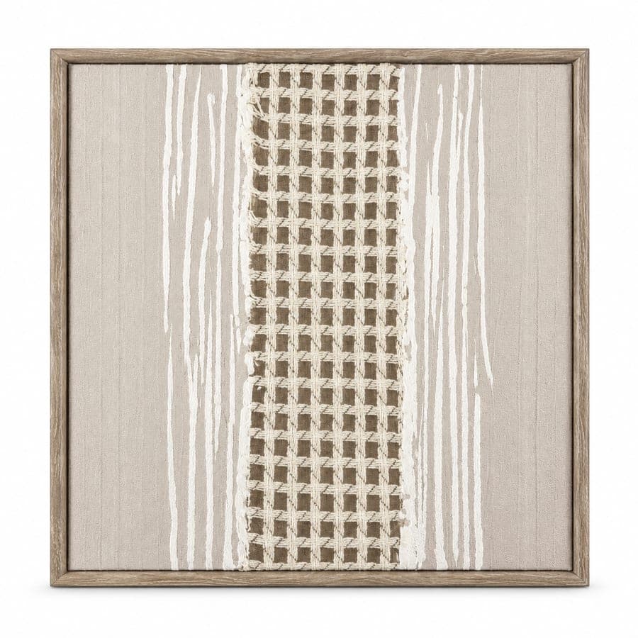 Woven Texture 3D Art (Sm)