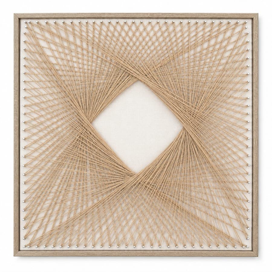 Woven String 3D Art (Md)