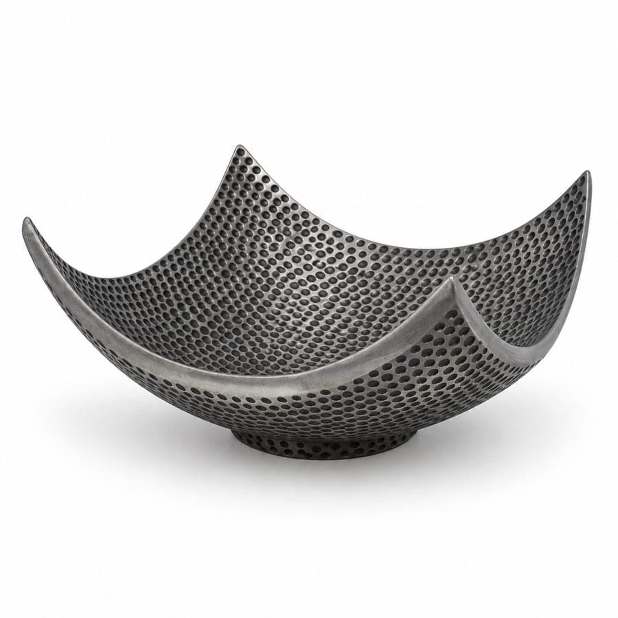 Hammered Crown Bowl
