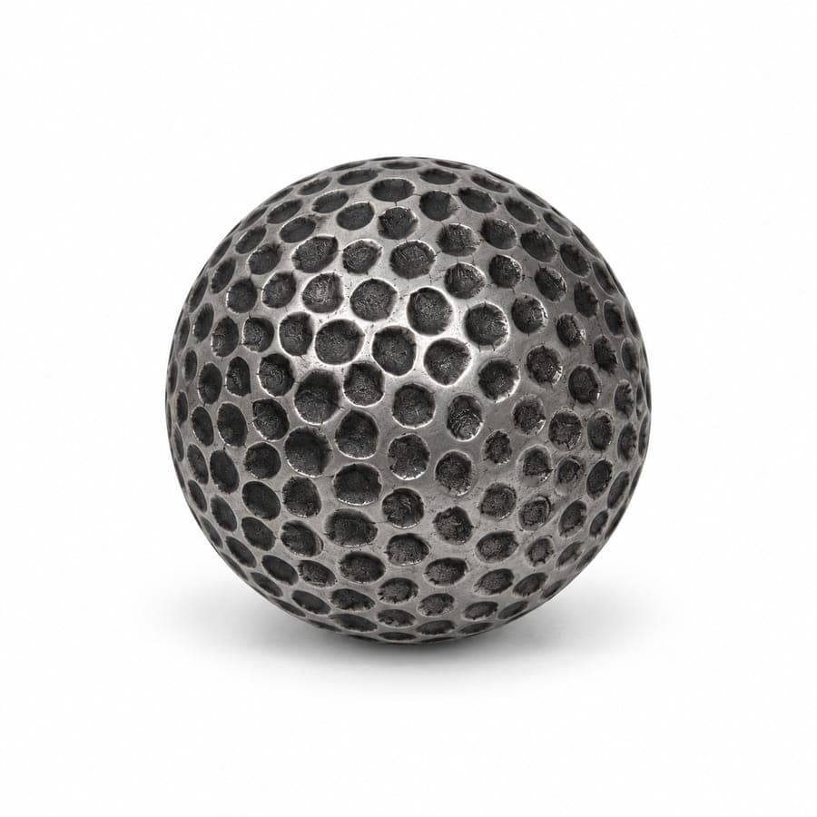 Hammered Sphere Accent Lg