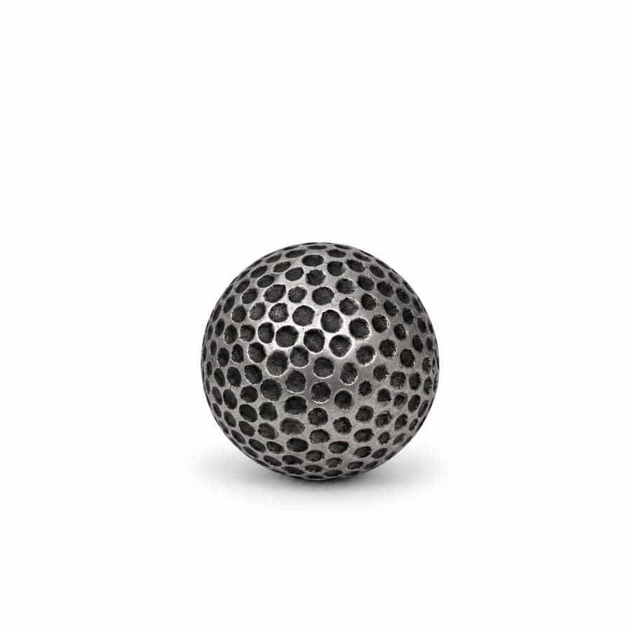 Hammered Sphere Accent Sm