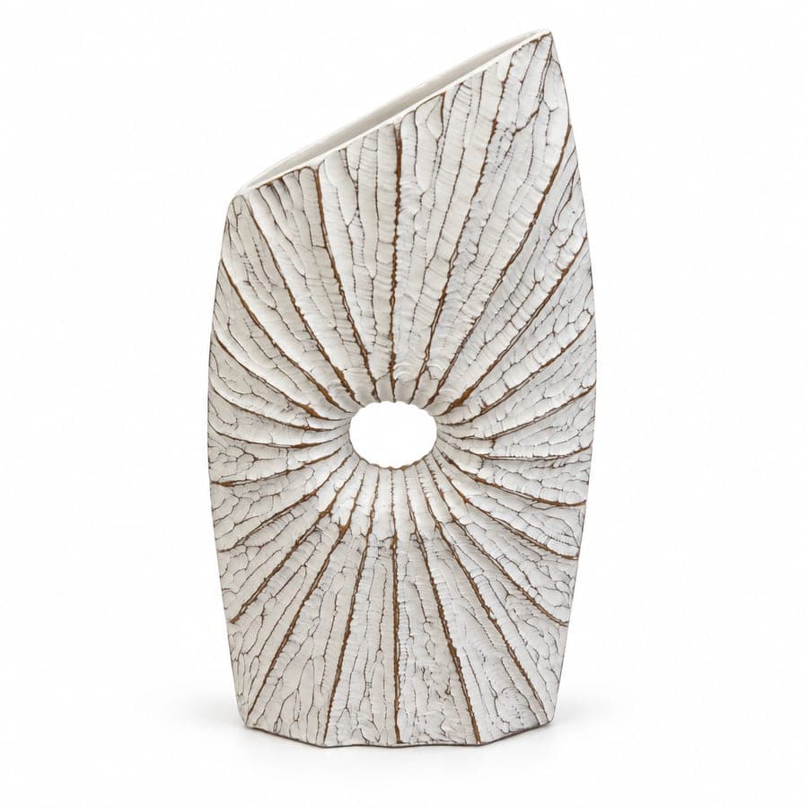 Ribbed Loop Vase Lg