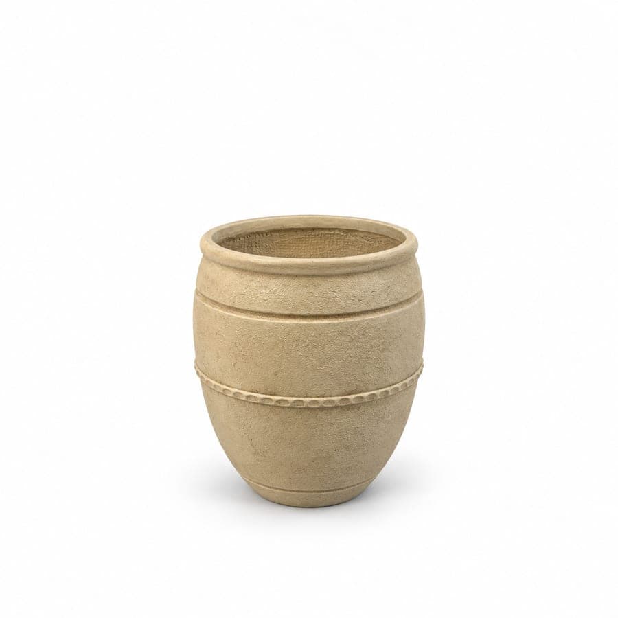 Beige Plant W/ Rope Detail Med