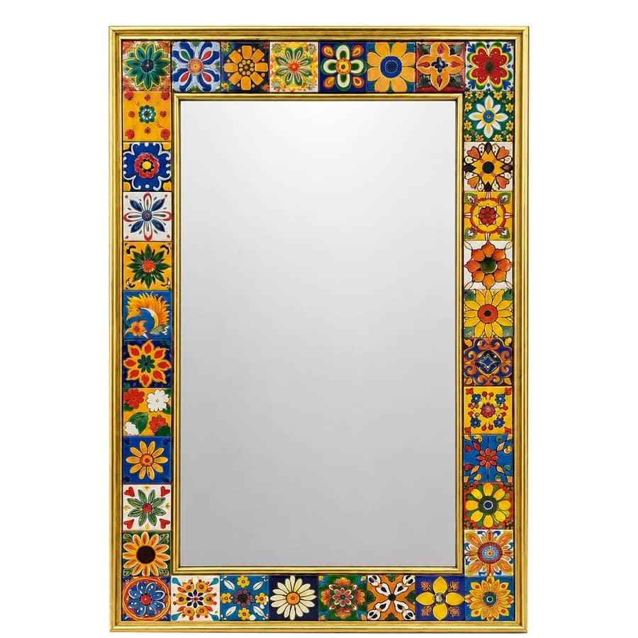 Printed Frame Mirror Sm