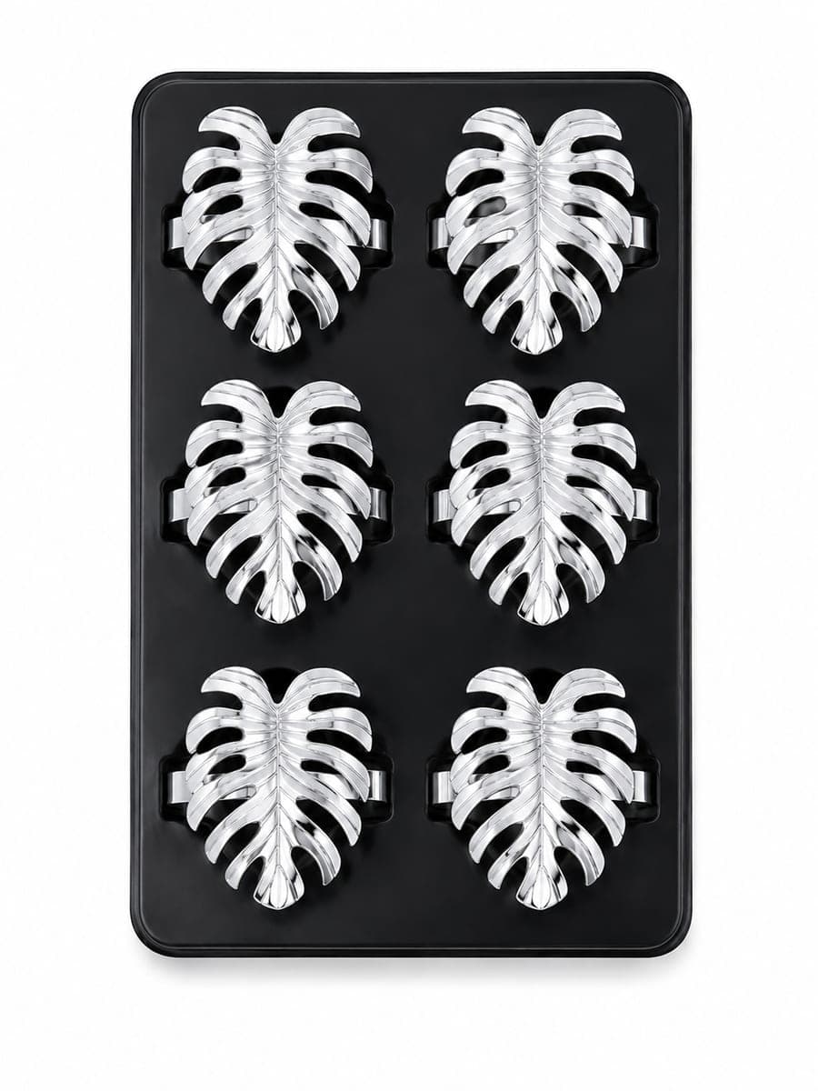 Monstera Leaf Napkin Rings