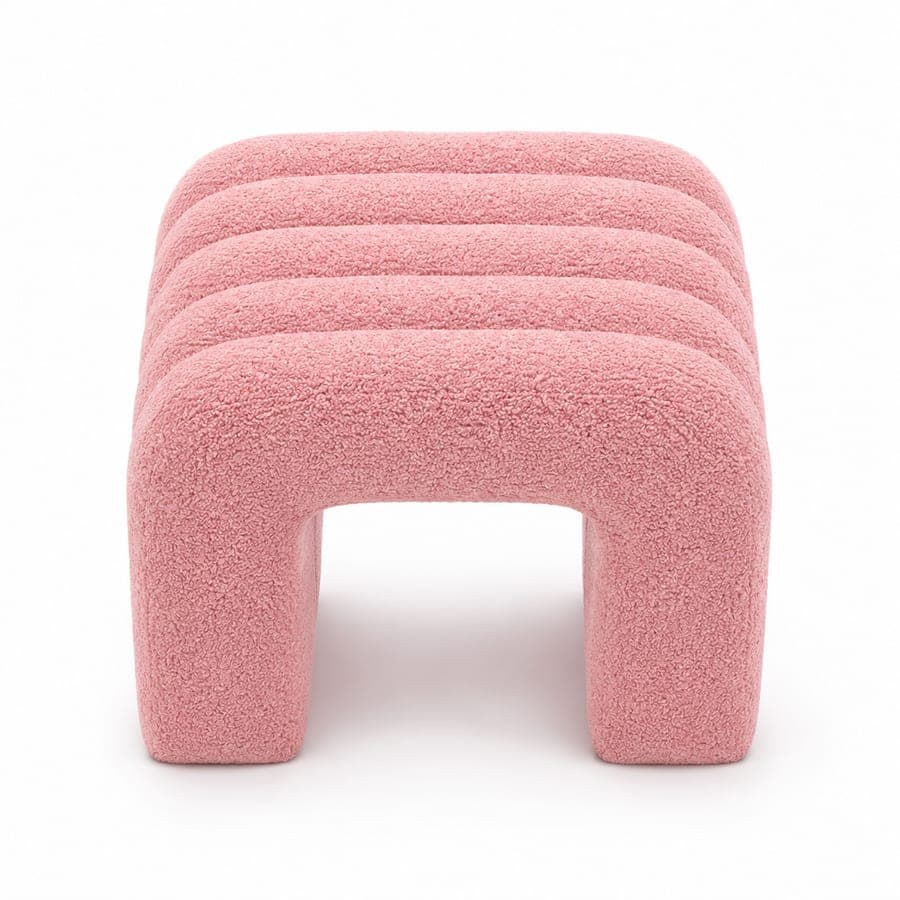 Wooden Pouf