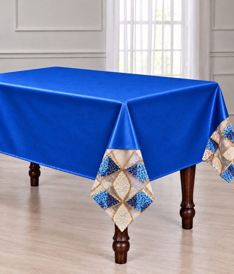Diamond Tablecloth 54 X 90''