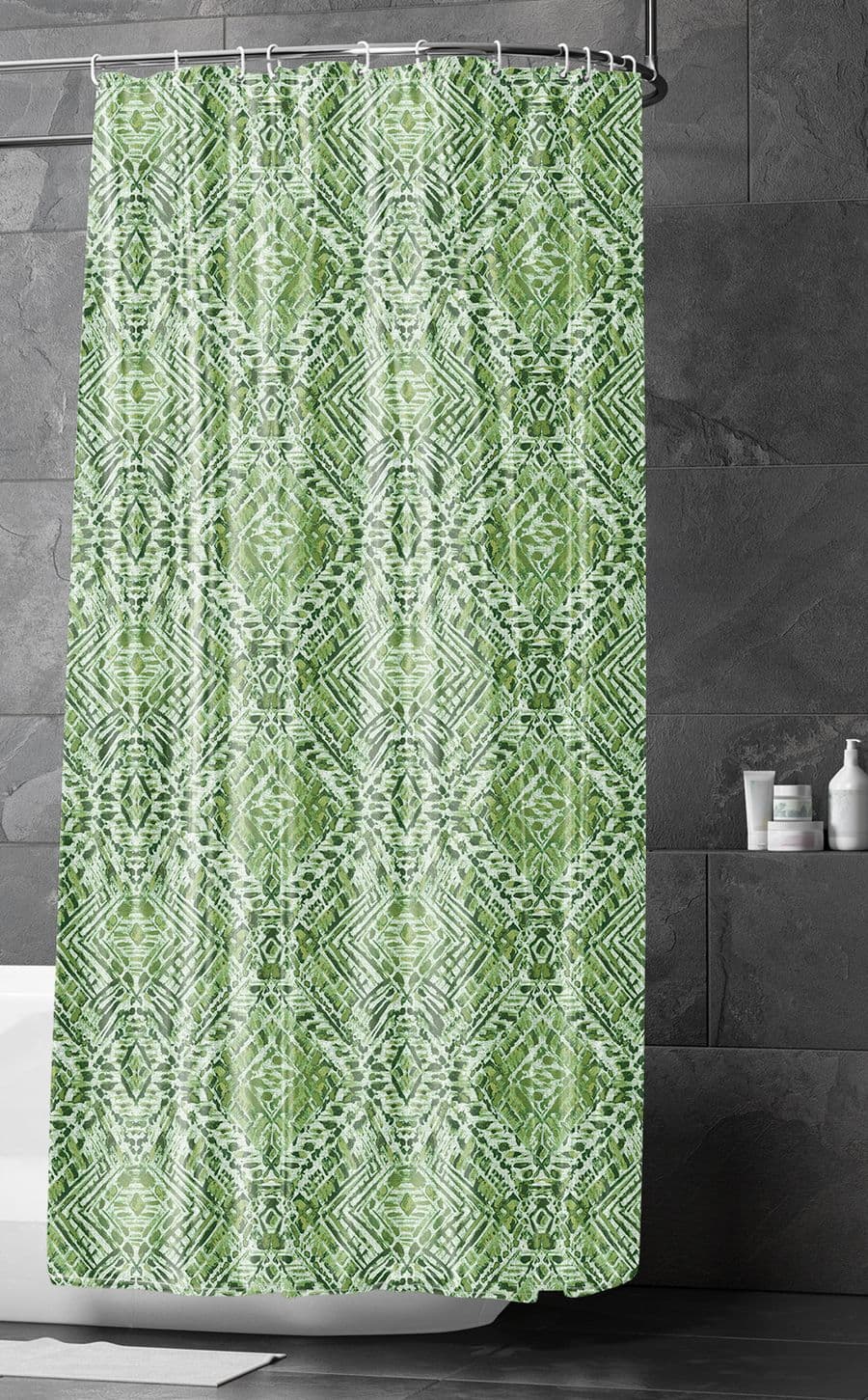 Brilliant Batik Shower Curtain