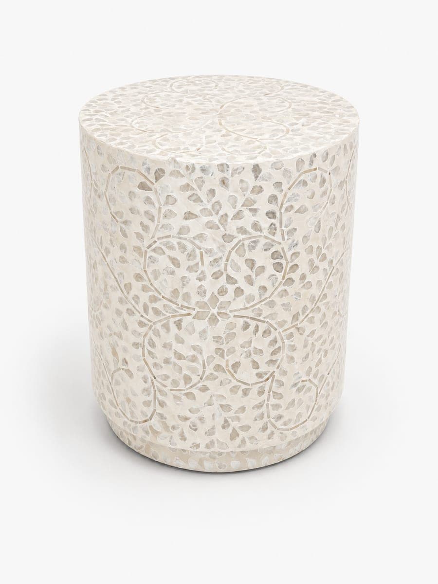 White Lapiz Table