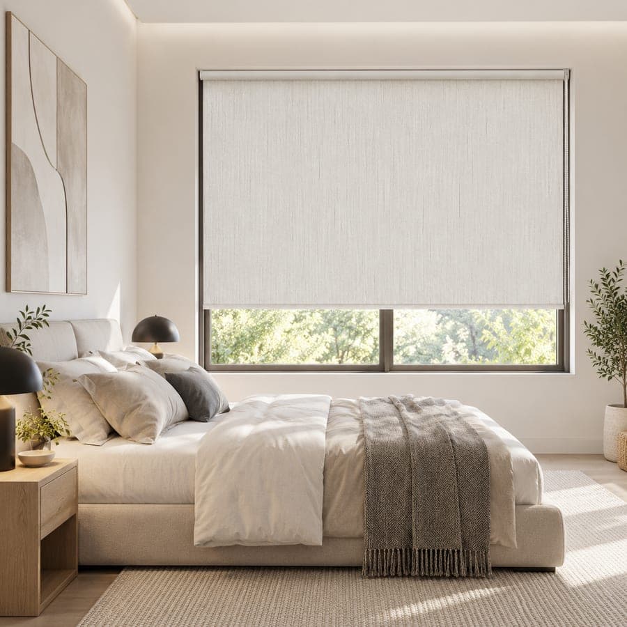 Linen Block Out Blind 48″ W