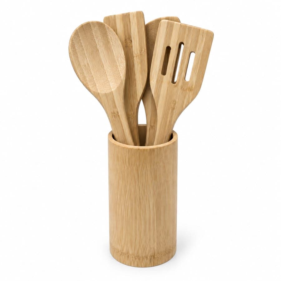 Bamboo Cooking Utensil (5Pcs Set)