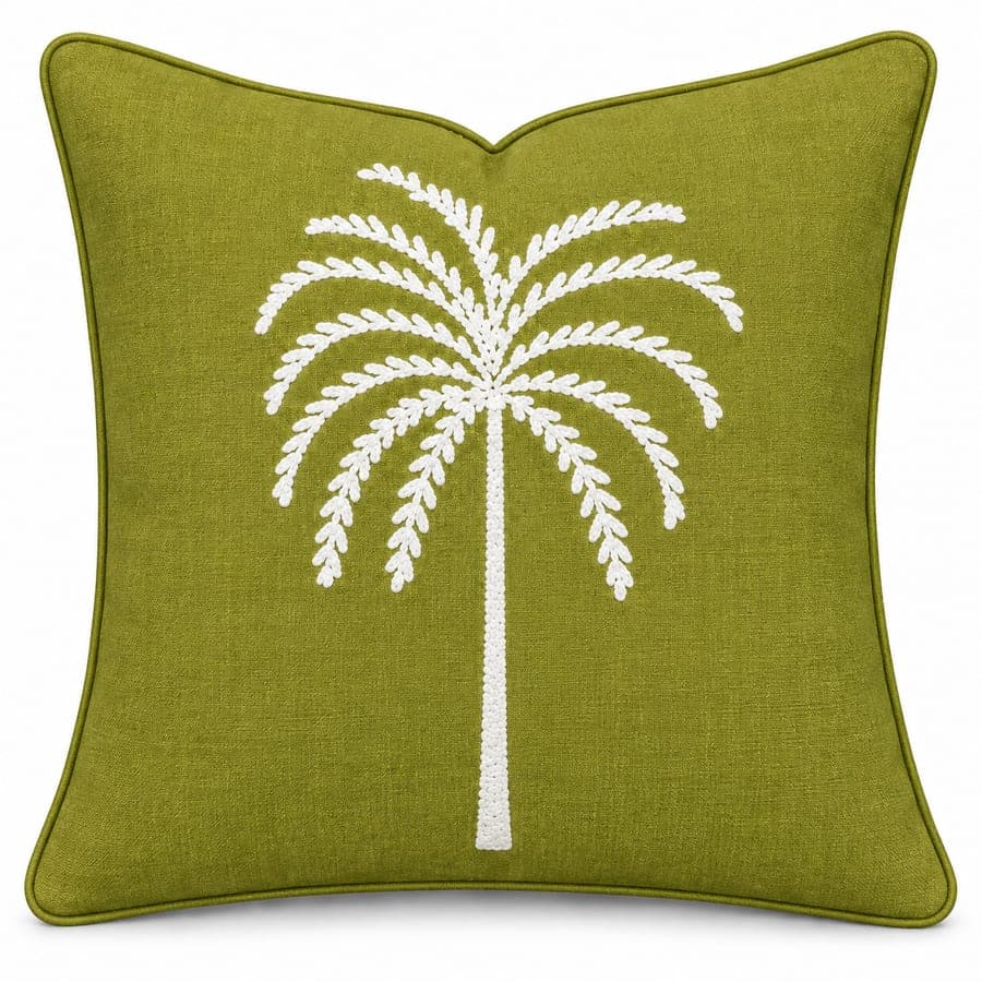 Large Palm Tree Cushion Cover