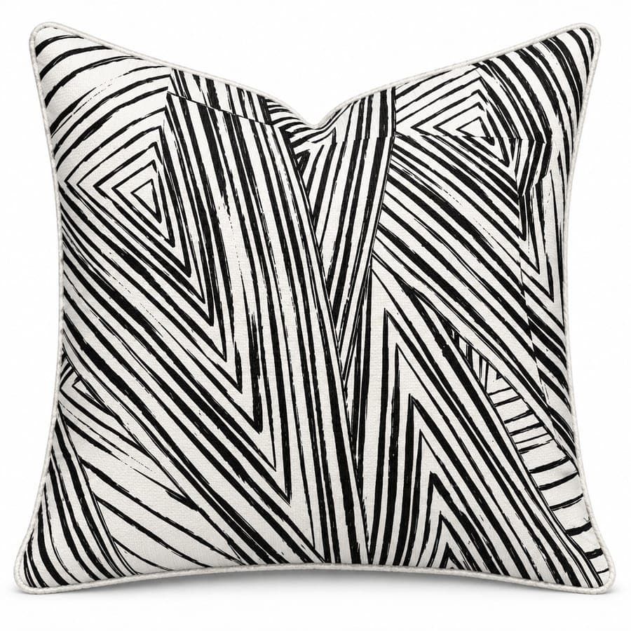 B&w Zig Zag