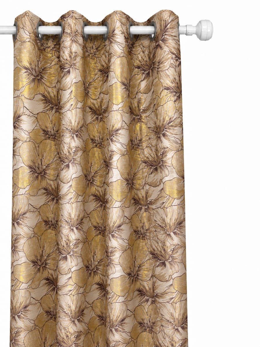 Imperial Hibiscus Brocade Panel 2PCS