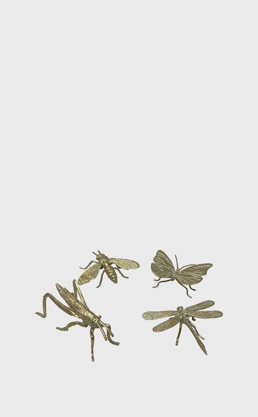 Luxe Bug Collection Set Of 4 B